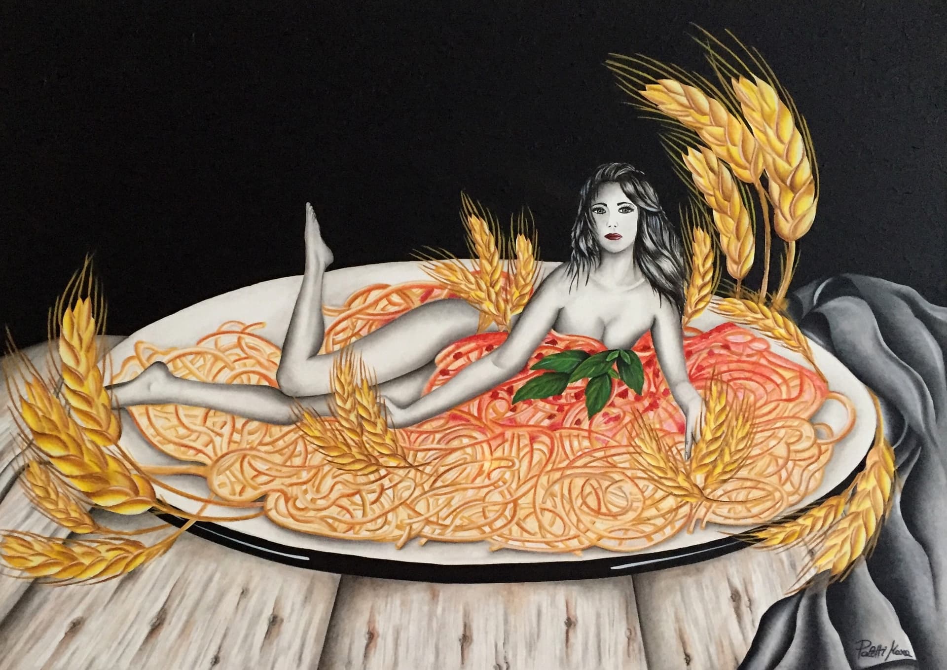 "...MANGIAMI", mista — Mara Paletti