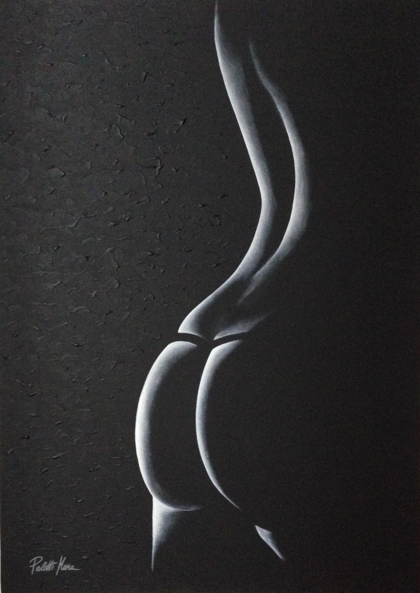 «ENTRE LUZ Y SOMBRA 2», acrílico — Mara Paletti