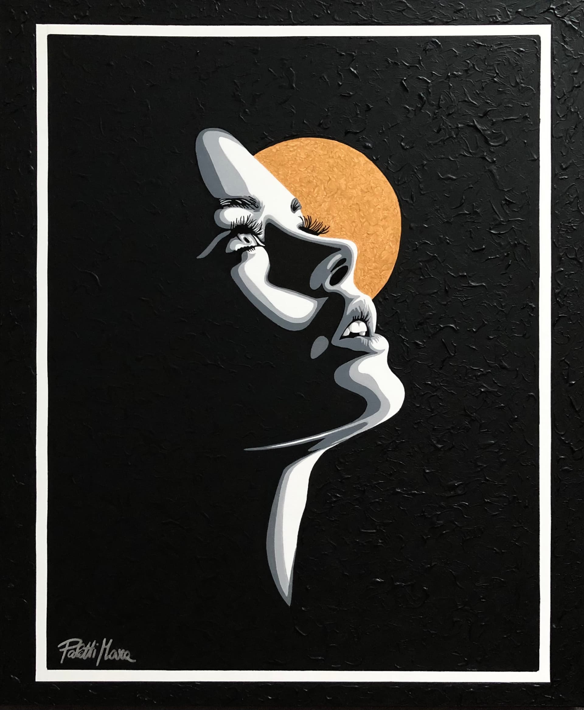 “DILLO ALLA LUNA…”, Acrilico — Mara Paletti