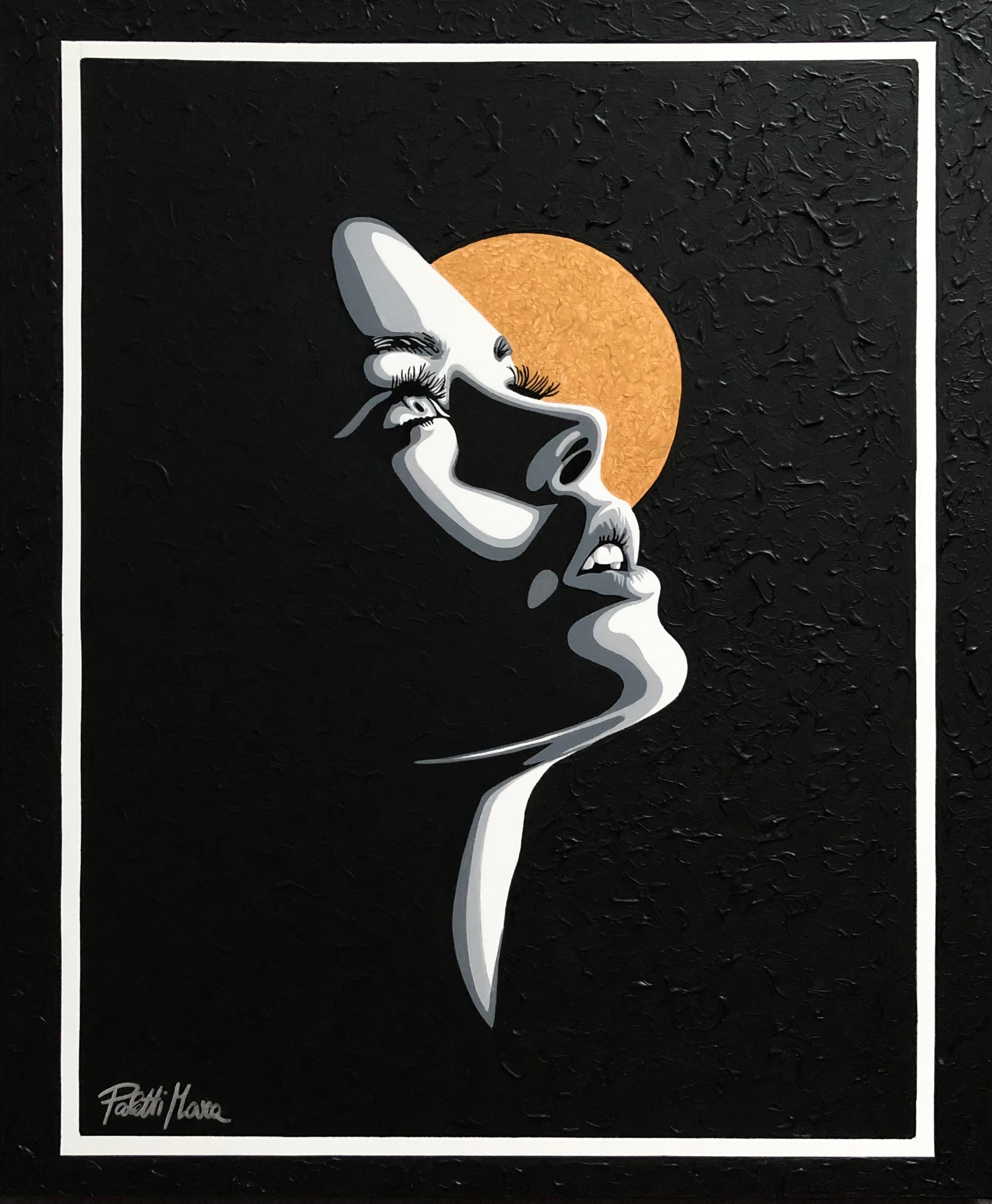 “DILLO ALLA LUNA…”, Acrilico — Mara Paletti
